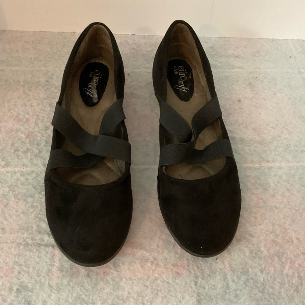 EuroSoft Shary Flats Black 8.5M